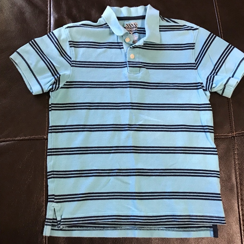 Boys Old Navy striped dress shirt
